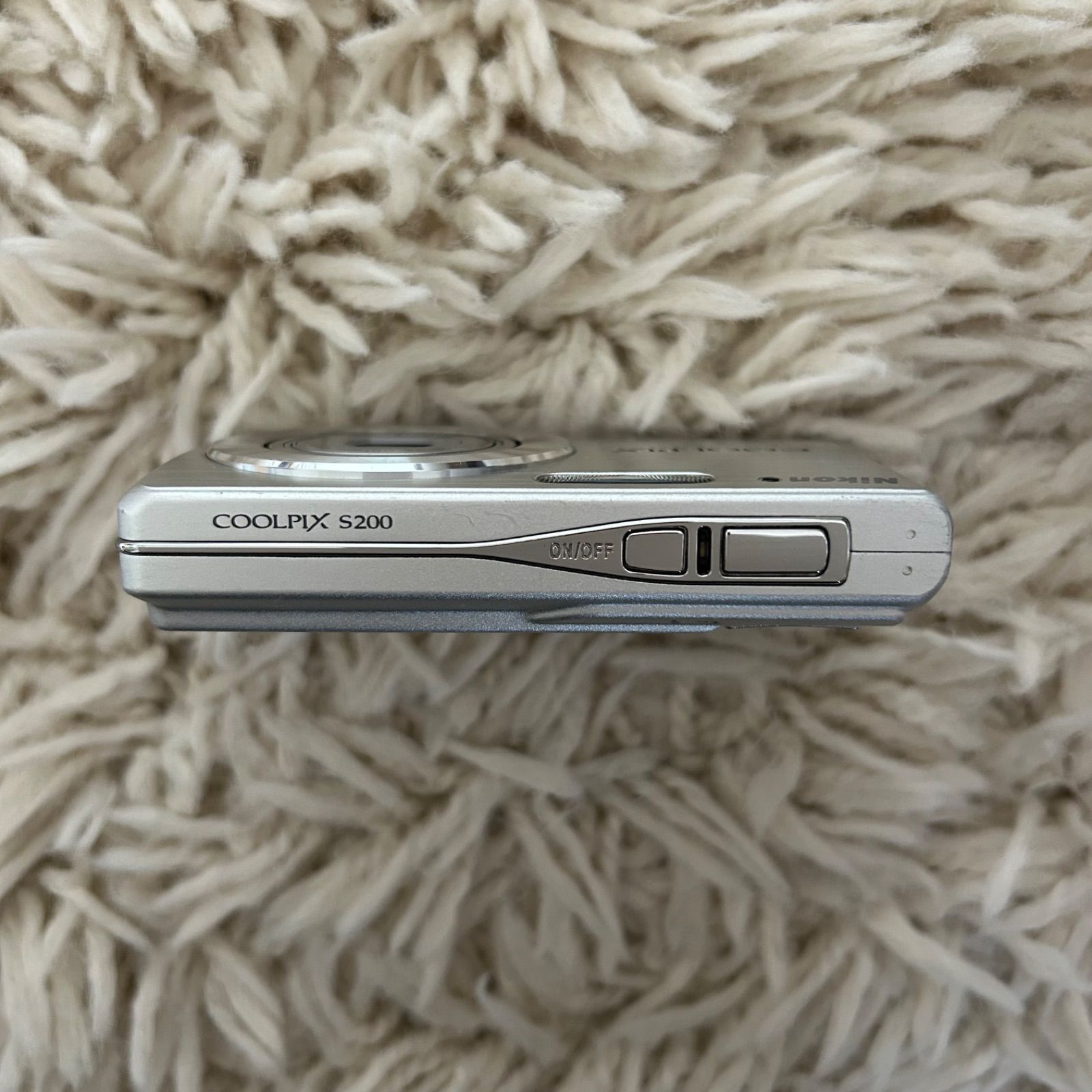 ✨美品✨】Nikon COOLPIX S200 平成レトロ コンデジ シルバー - メルカリ