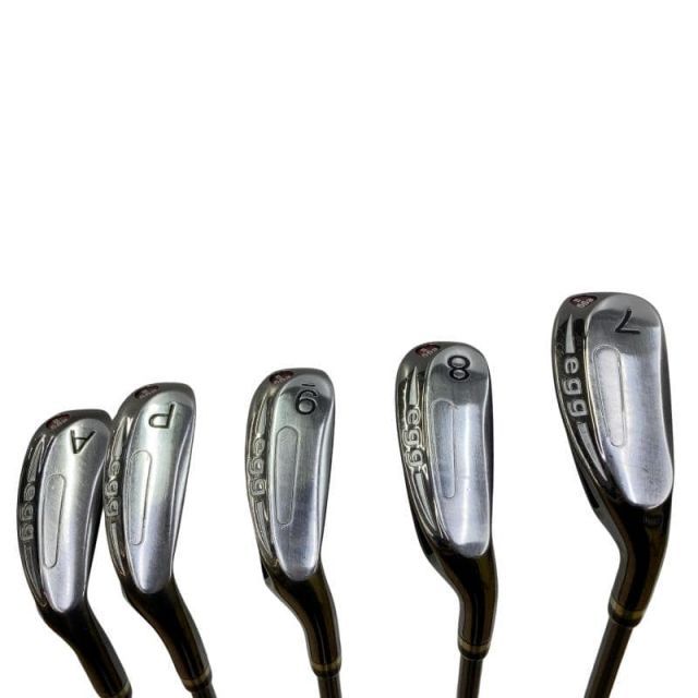 中古】 プロギア egg II 5S アイアンセット IR eggオリジナルカーボン