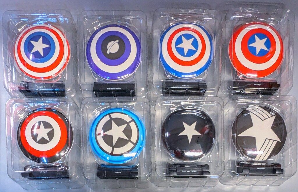 HOTTOYS SHIELD MARVEL COMICS 全8種セット