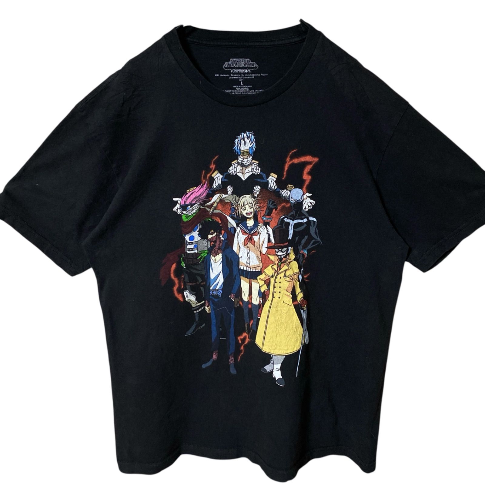 L ヒロアカ アニメ キャラT キャラクター トガヒミコ ヴィラン連合 敵 
