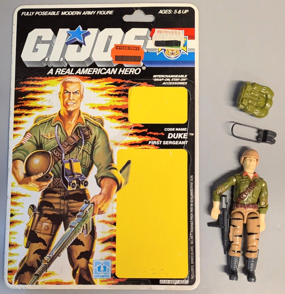 HASBRO TIGER FORCE DUKE 3 5インチ