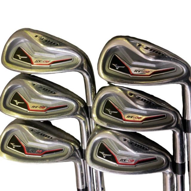 中古】 ミズノ T-ZOID RV-02 7S アイアンセット IR スチール