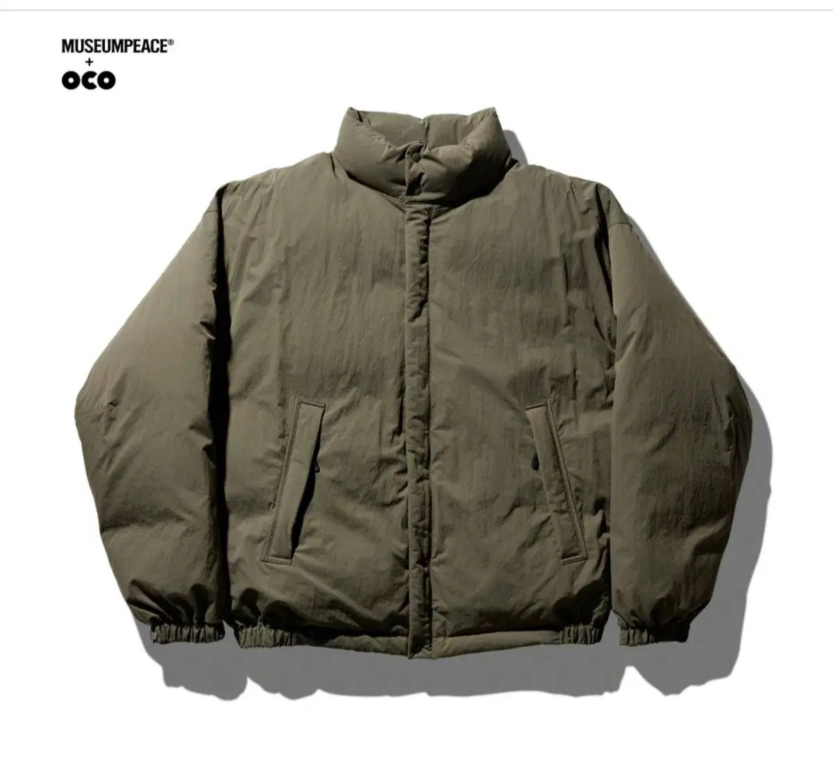 新品) DEUTERO グースダウン ダウン カーキカラー