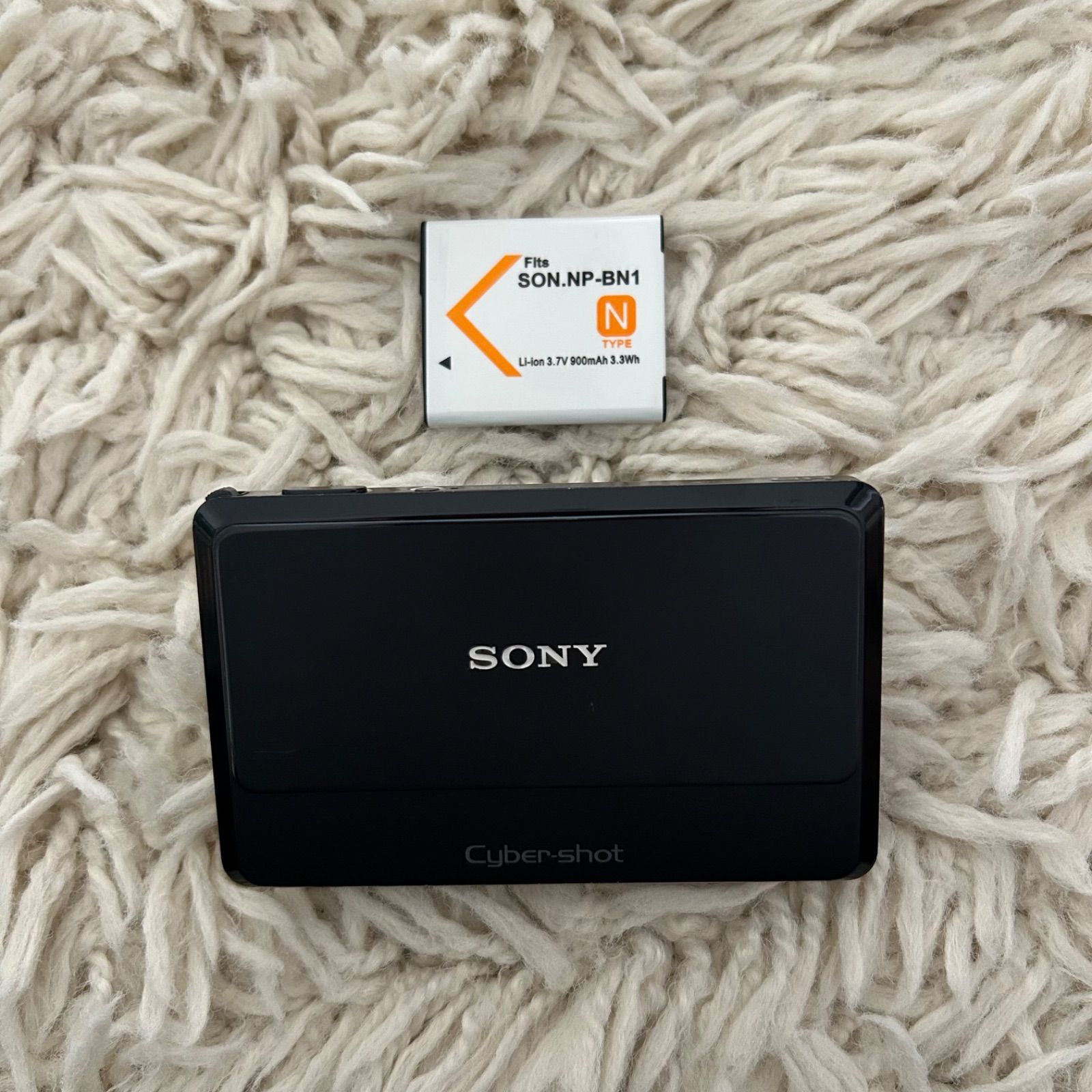 ✨大人気✨】SONY DSC-TX7 コンデジ 平成レトロ ブラック - メルカリ