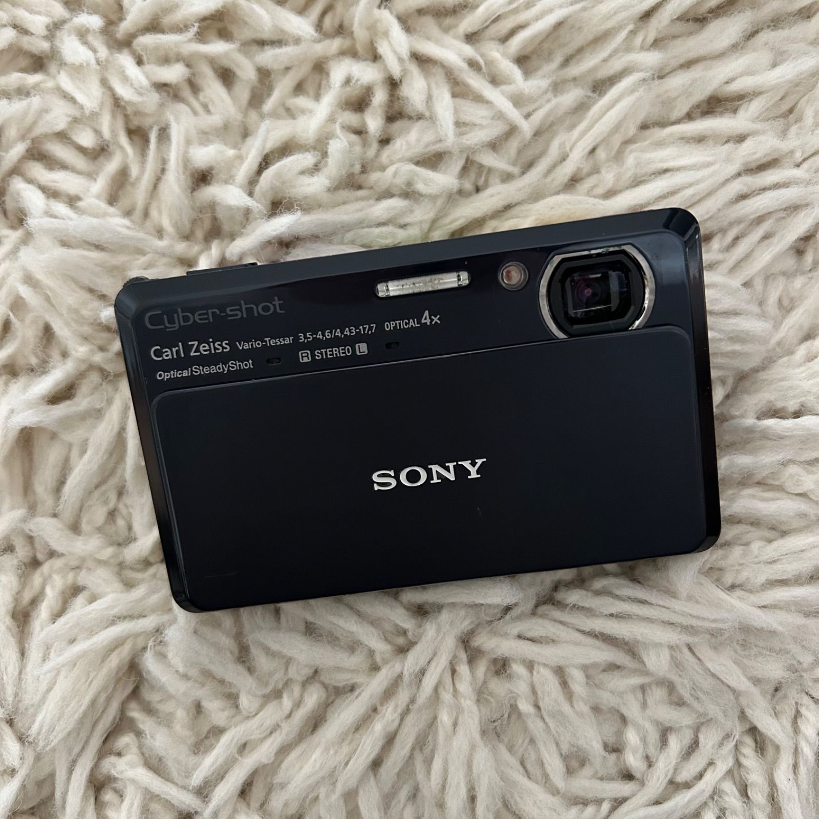 ✨大人気✨】SONY DSC-TX7 コンデジ 平成レトロ ブラック - メルカリ