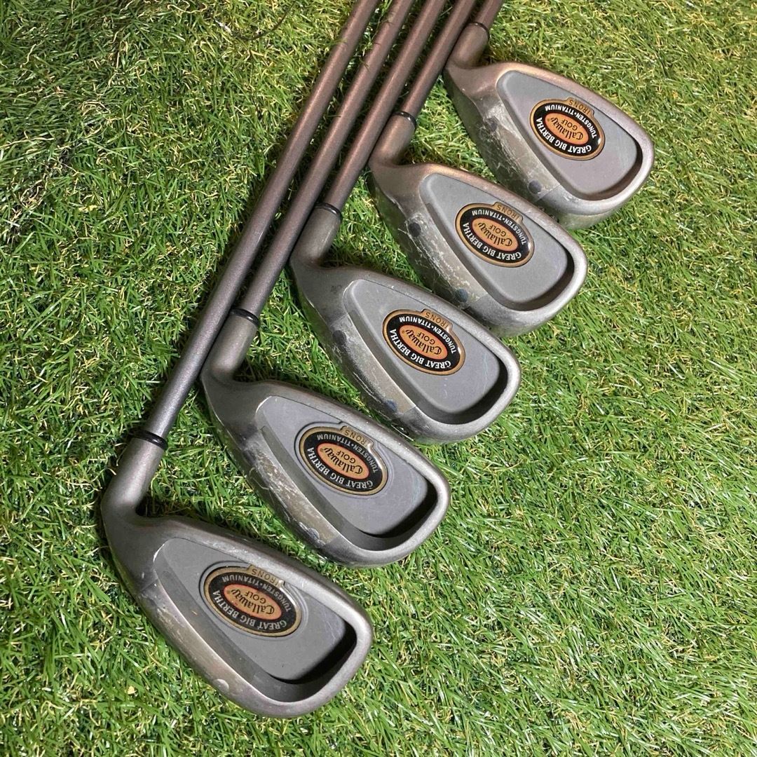 キャロウェイ 初代GREAT BIG BERTHA アイアンセット9本 グレート