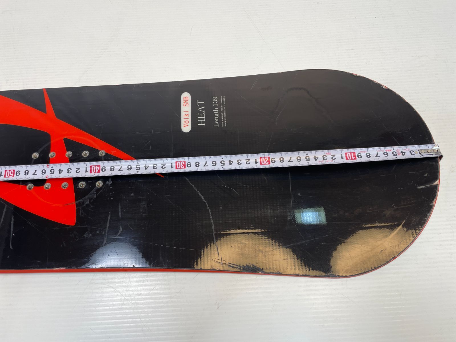 ◆ スノーボード Volkl HEAT 139 スノボ キャンバー スノボ板 ◇メンテ済◇ スノーボード Volkl HEAT 139 cm スノボ キャンバー