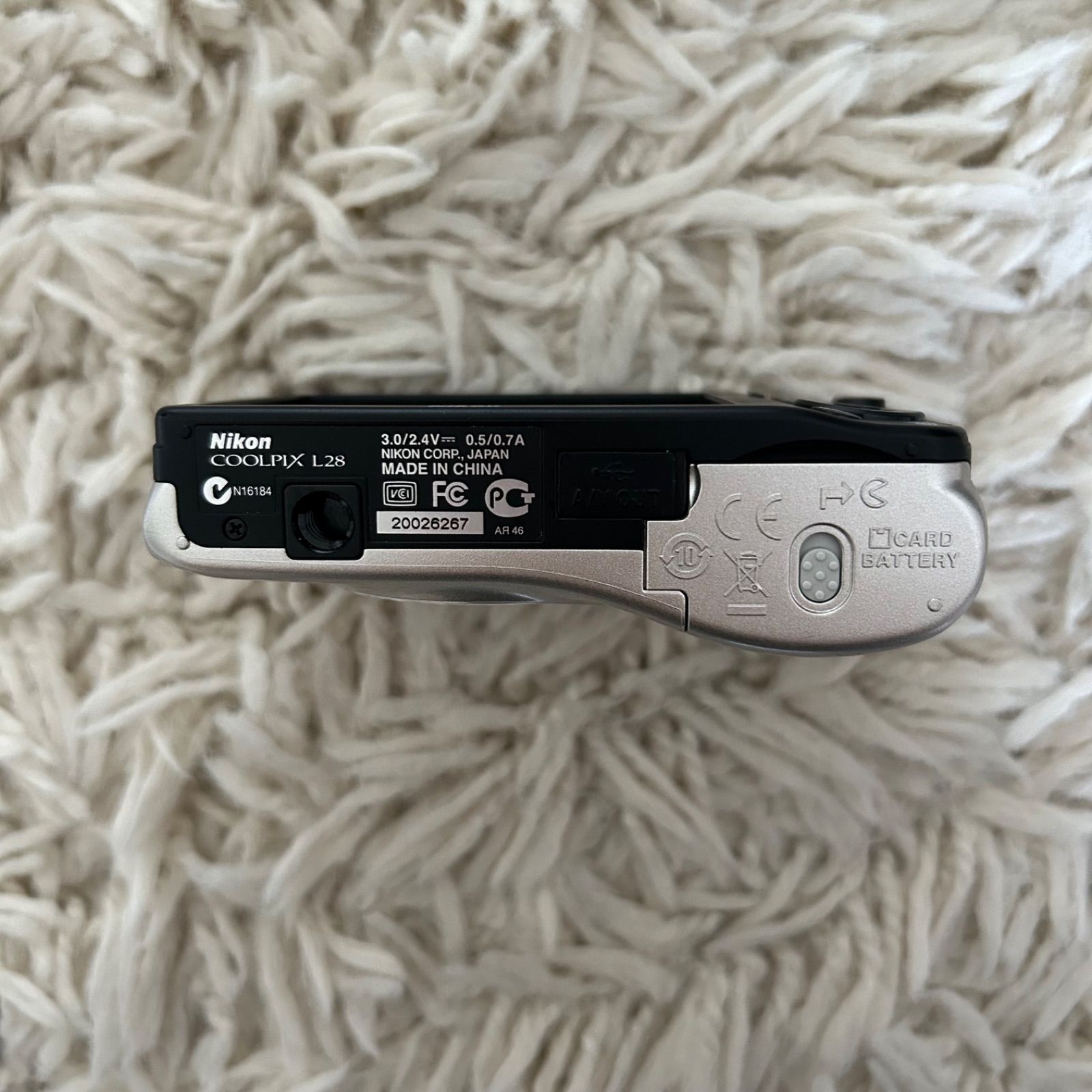 ✨美品✨】Nikon COOLPIX L28 コンデジ 平成レトロ - メルカリ