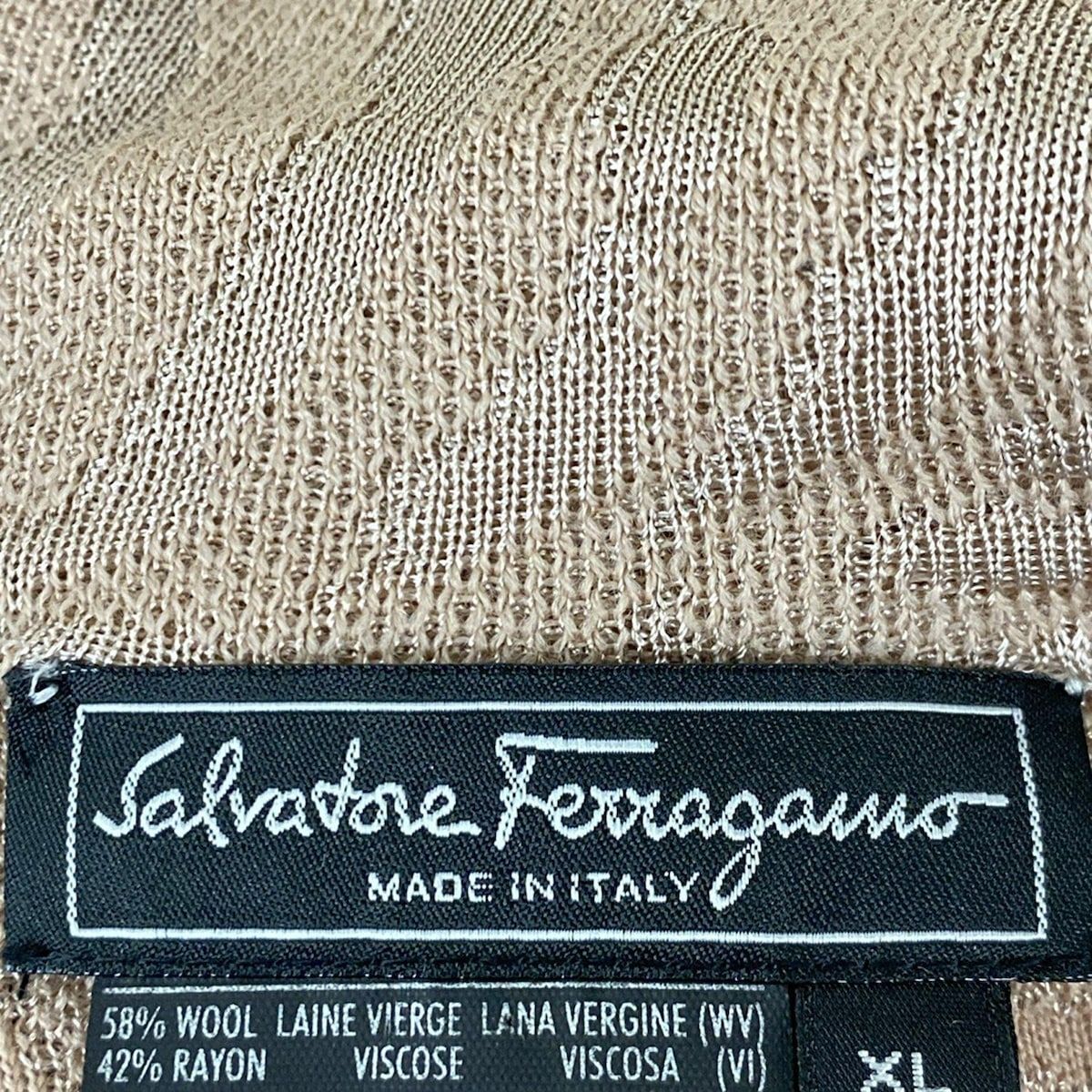 サルバトーレフェラガモアンサンブルＳサイズ実寸Ｍサイズ FERRAGAMO/SalvatoreFerragamo(サルバトーレフェラガモ) アンサンブル