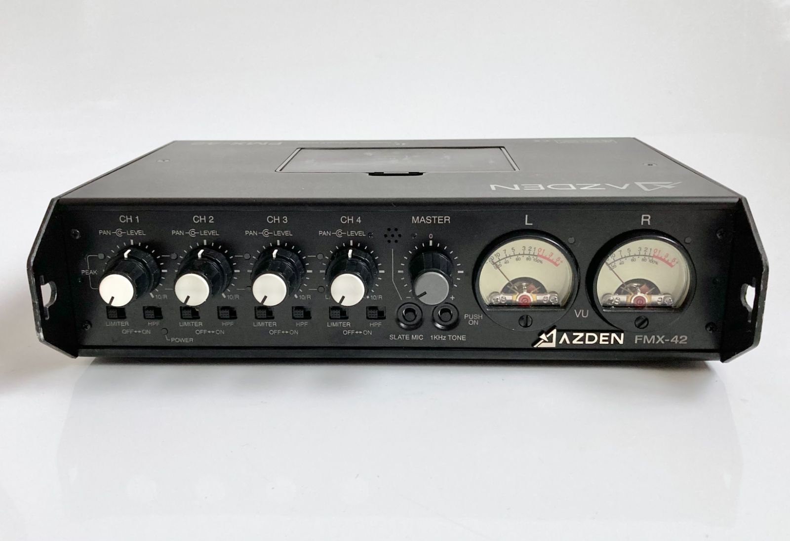 AZDEN FMX-42 4チャンネル ポータブルミキサー アツデン プロ用 【公式 