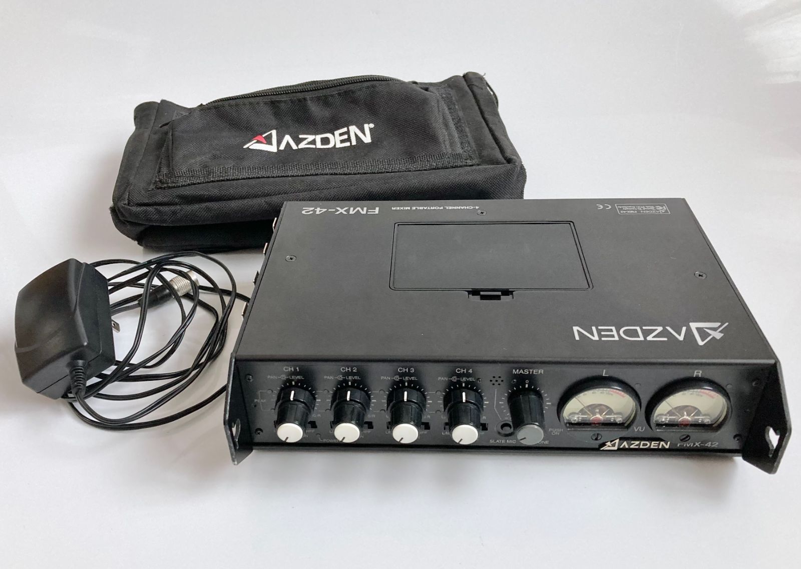 AZDEN FMX-42 4チャンネル ポータブルミキサー アツデン プロ用 【公式 
