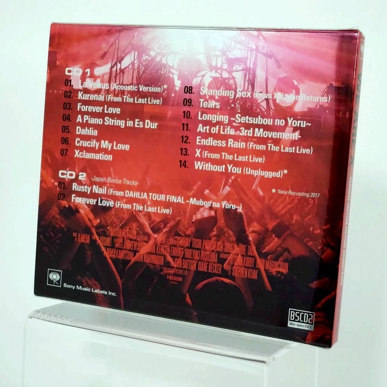 X JAPANのドキュメンタリー映画『WE ARE X』 オリジナル・サウンド