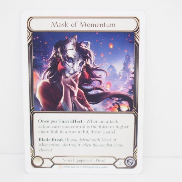 FLESH AND BLOOD Mask of Momentum L 1HP095 トレカ ∴WU4245 【公式通販】