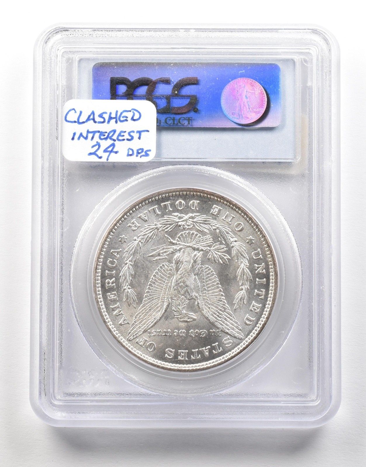 1878年 8 TF モルガン銀貨 MS 63 PCGS 4792