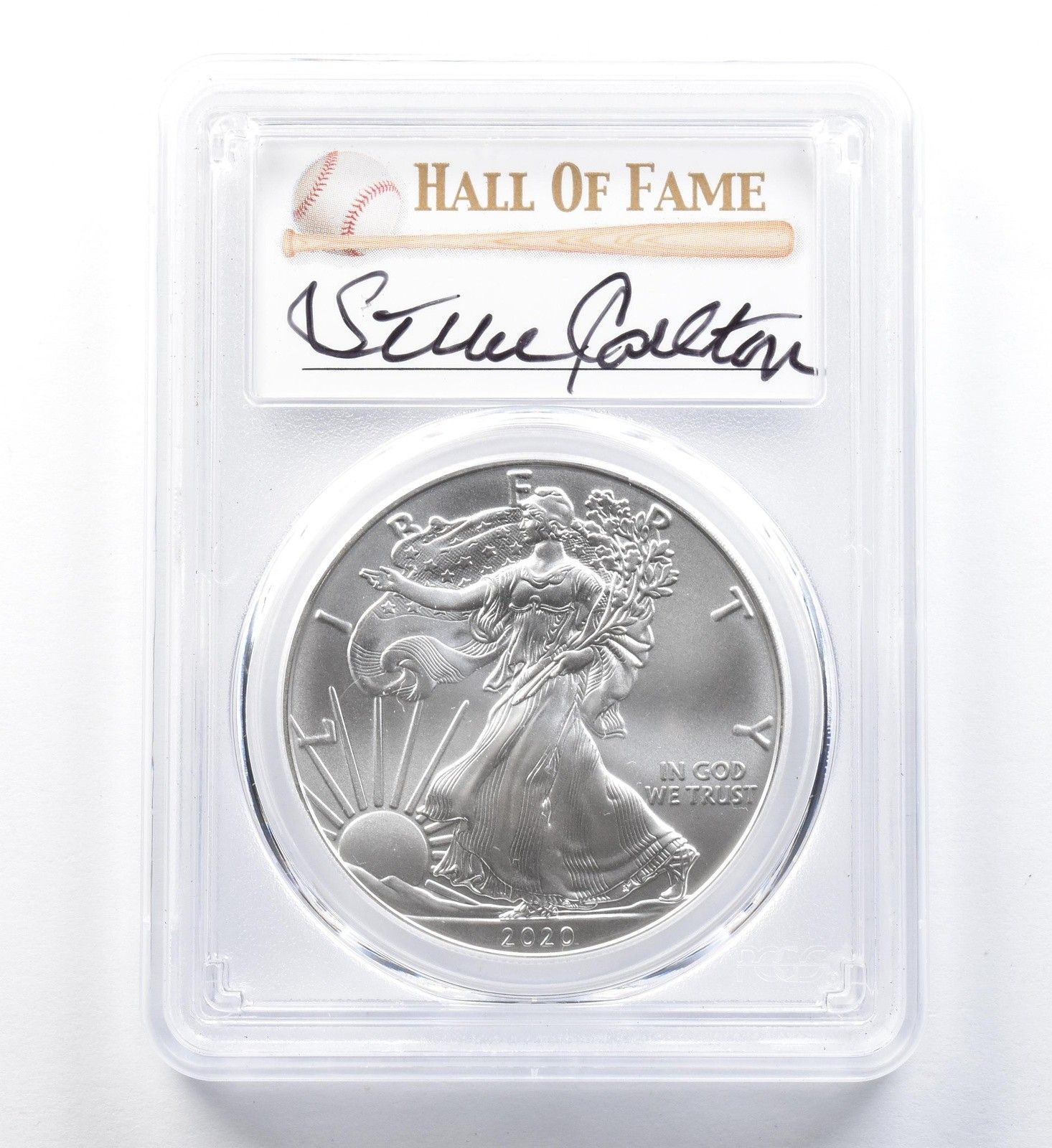 2020年 アメリカン シルバー イーグル スティーブ カールトン FDOI