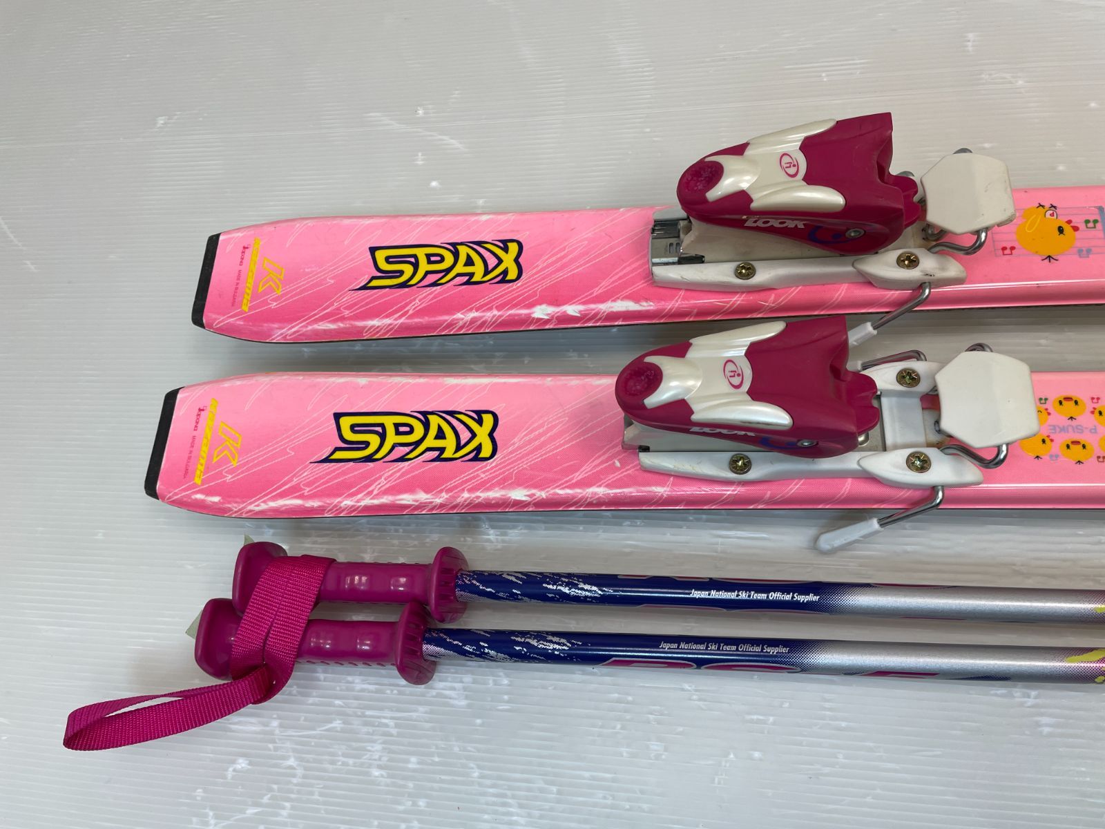 ◇ Jr スキー セット KAZAMA 120 cm ジュニア 子供 向 カービング