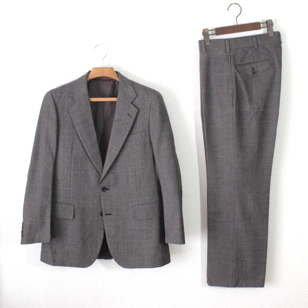 【超美品】J.Press セットアップスーツ Lサイズ A6相当 88【極美品】J.プレス スーツ 上A6 下A5 メンズ L M ☆未使用に近い