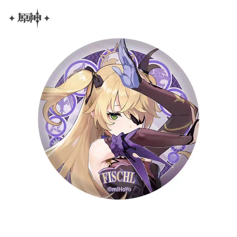 公式正規品 魔導キャラ 缶バッジ 原神 ドゥリン アルベド ウェンティ