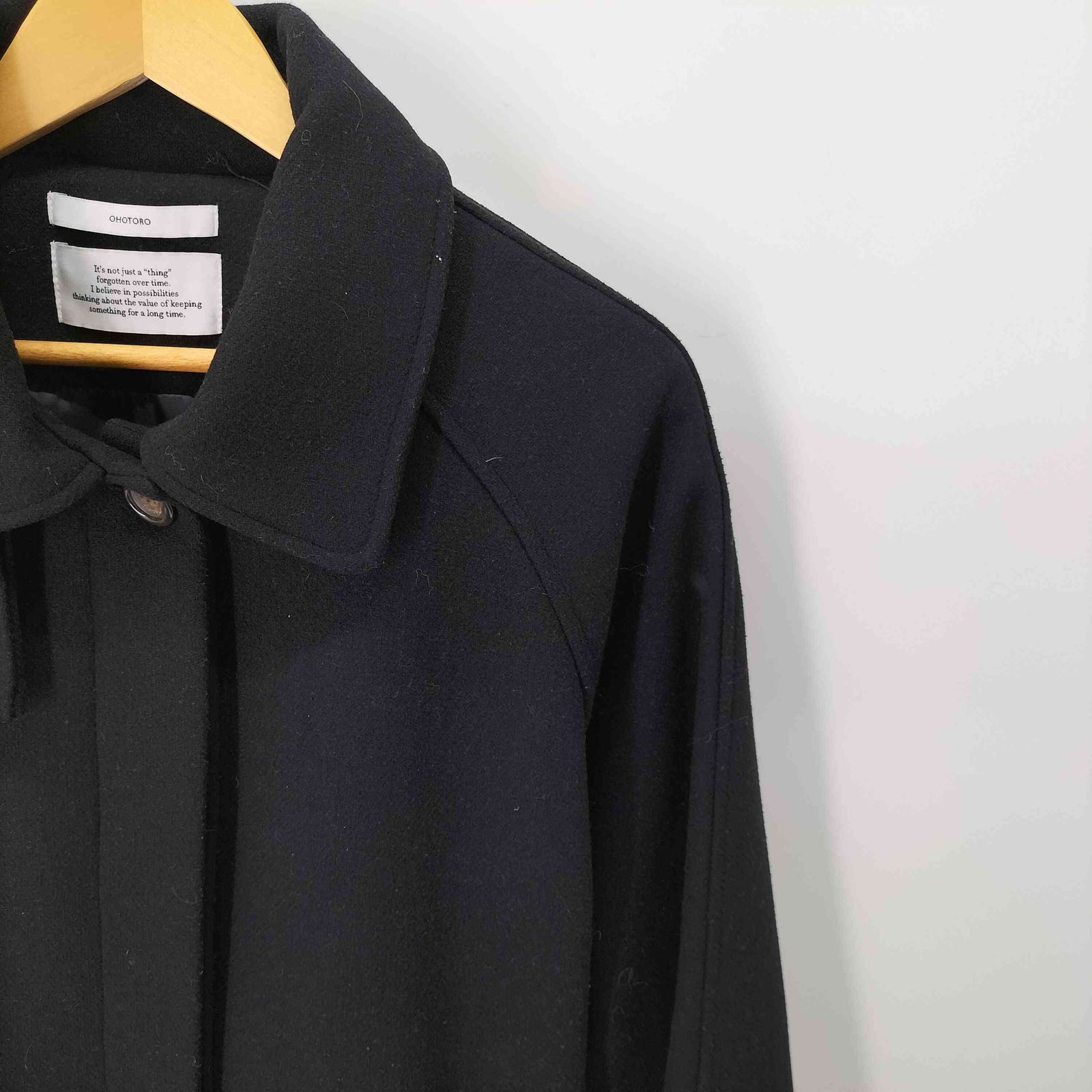 極美品 オオトロ OHOTORO Dublin Coat チャコール 定価1.9 オオトロ OHOTORO dublin coat レディース FREE - メルカリ