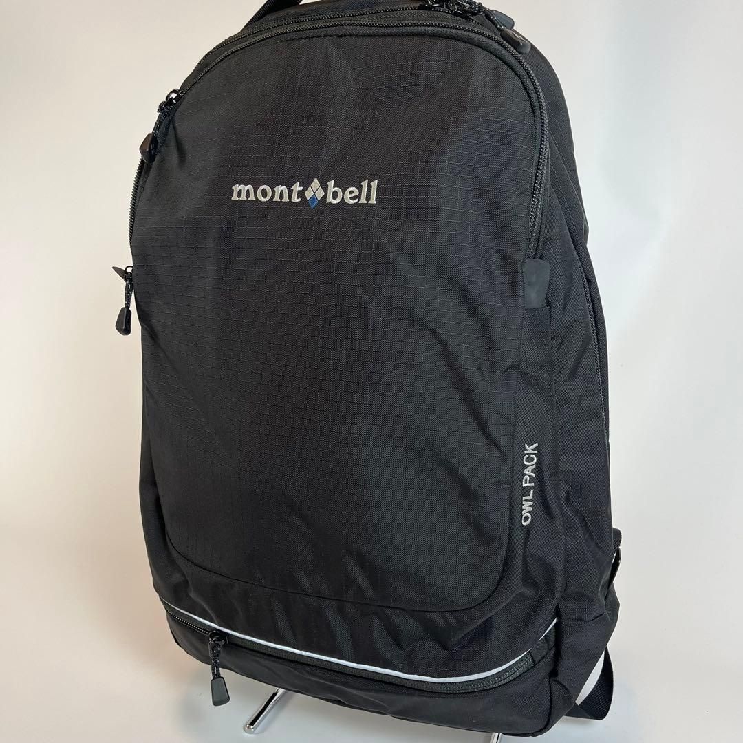 美品 mont bell OWL PACK アウルパック リュック 20L 黒 - メルカリ