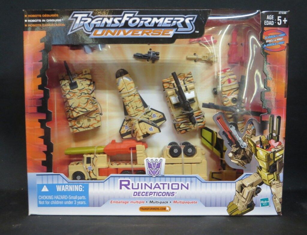 HASBRO TF 03 RUINATION 砂漠迷彩