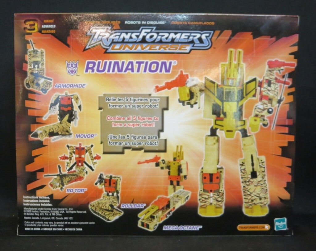 HASBRO TF 03 RUINATION 砂漠迷彩