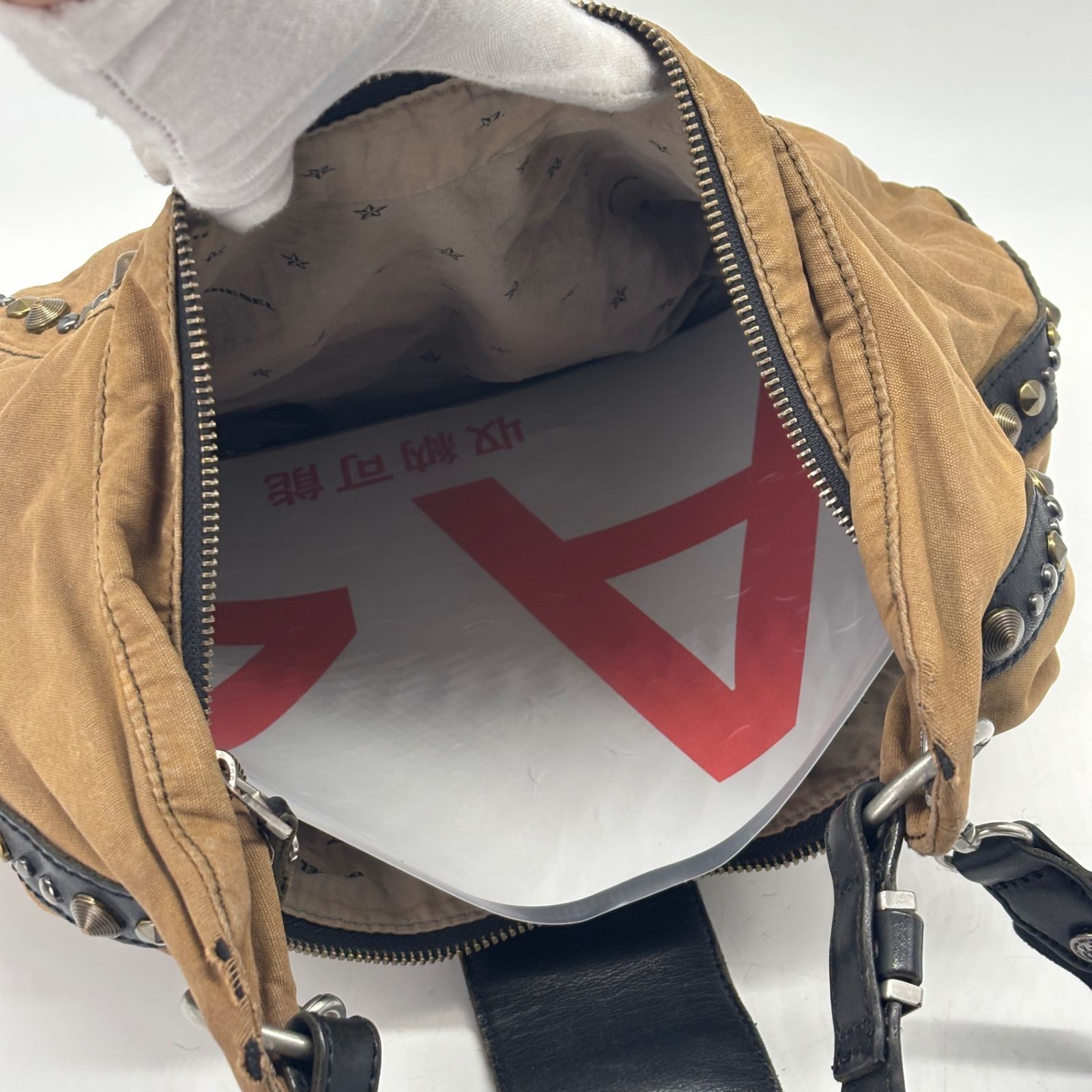 無骨に映えるY2K感】 DIESEL ディーゼル ショルダーバッグ 2WAY ワン 