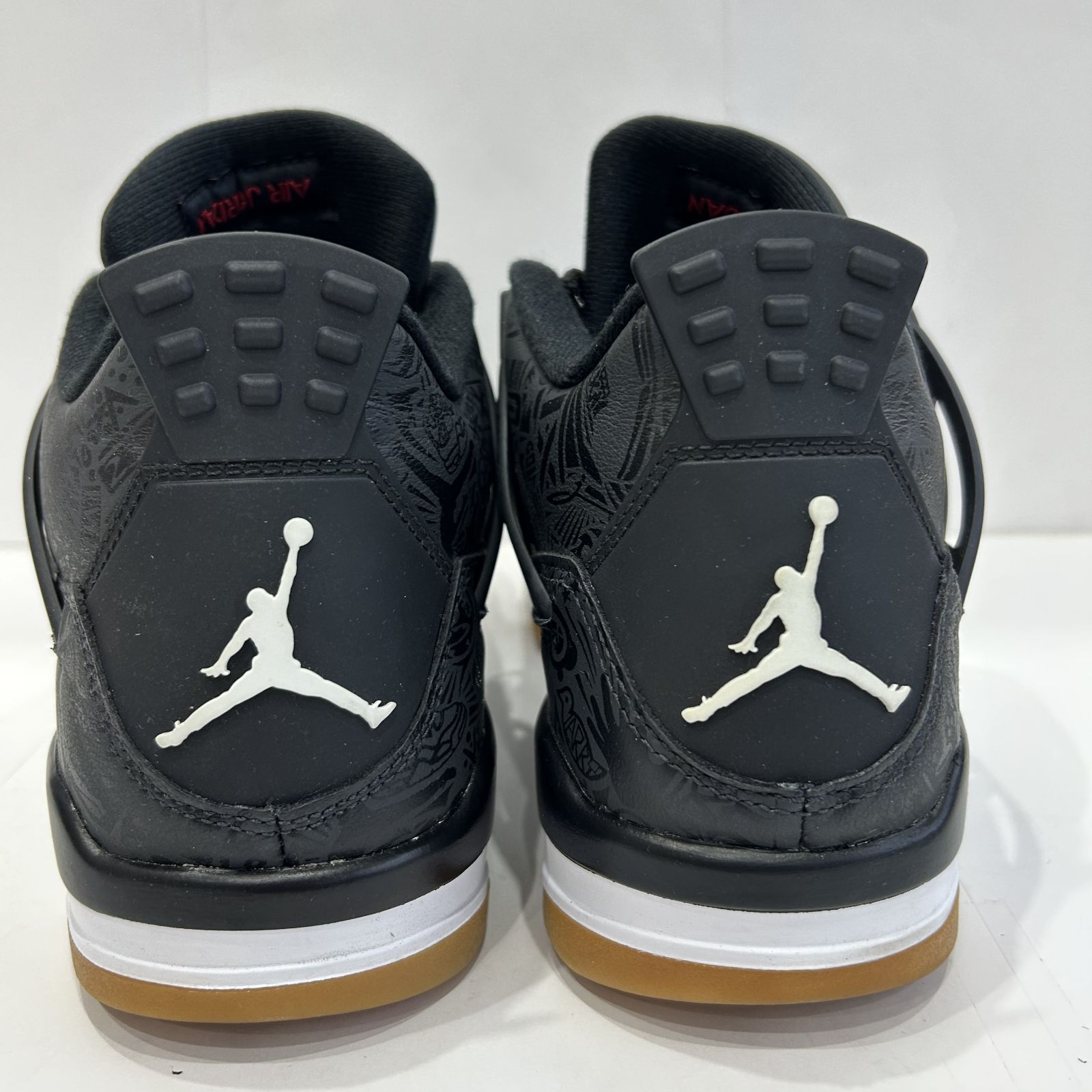 中古 Nike Air Jordan 4 Retro Laser Black 28cm CI1184-001 ナイキ 