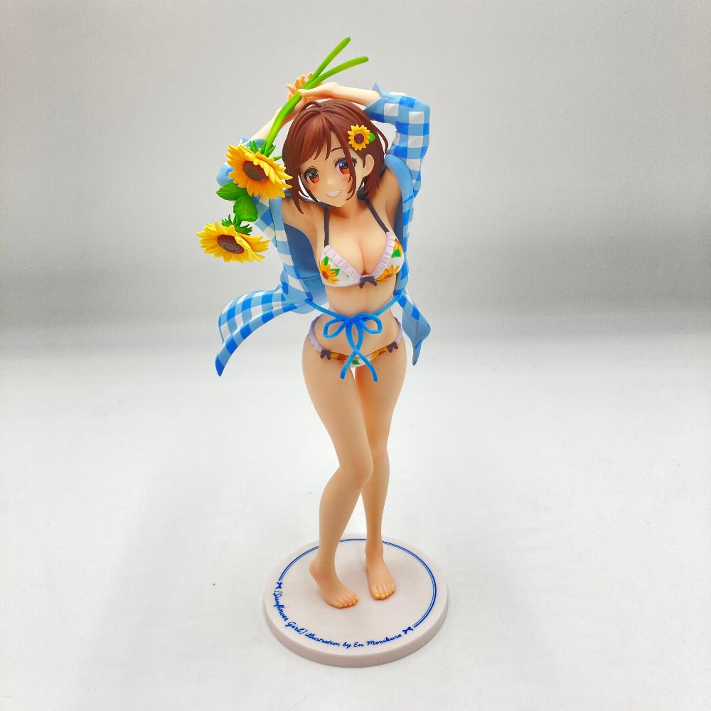 向日葵の女の子 「森倉円オリジナルイラスト」 1/7 塗装済み完成品