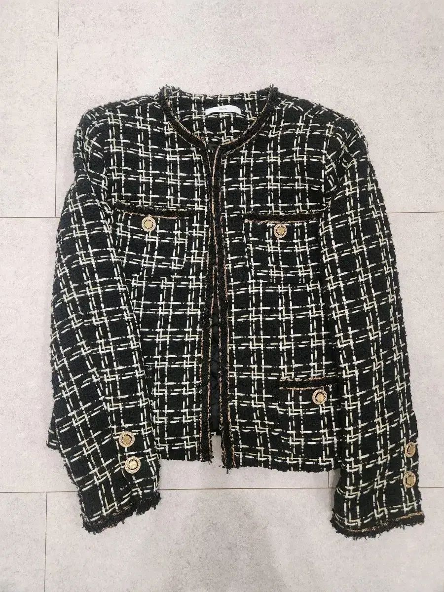 イロア IROA ツイード ジャケット S