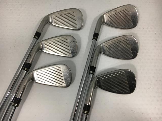 返品OK 【中古ゴルフクラブ】(6本セット)テーラーメイド バーナー