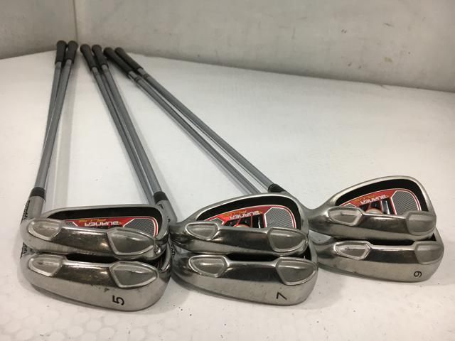 返品OK 【中古ゴルフクラブ】(6本セット)テーラーメイド バーナー