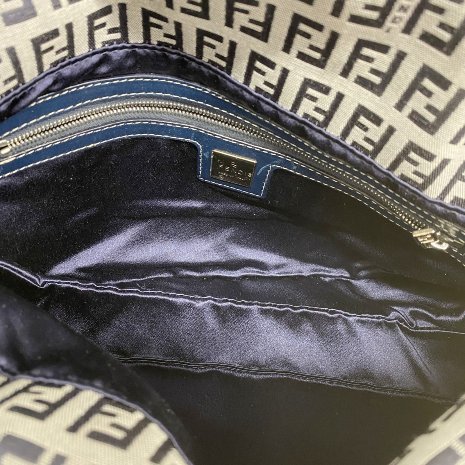 フェンディ(Fendi) フェンディ ハンドバッグ ズッキーノ ナイロン