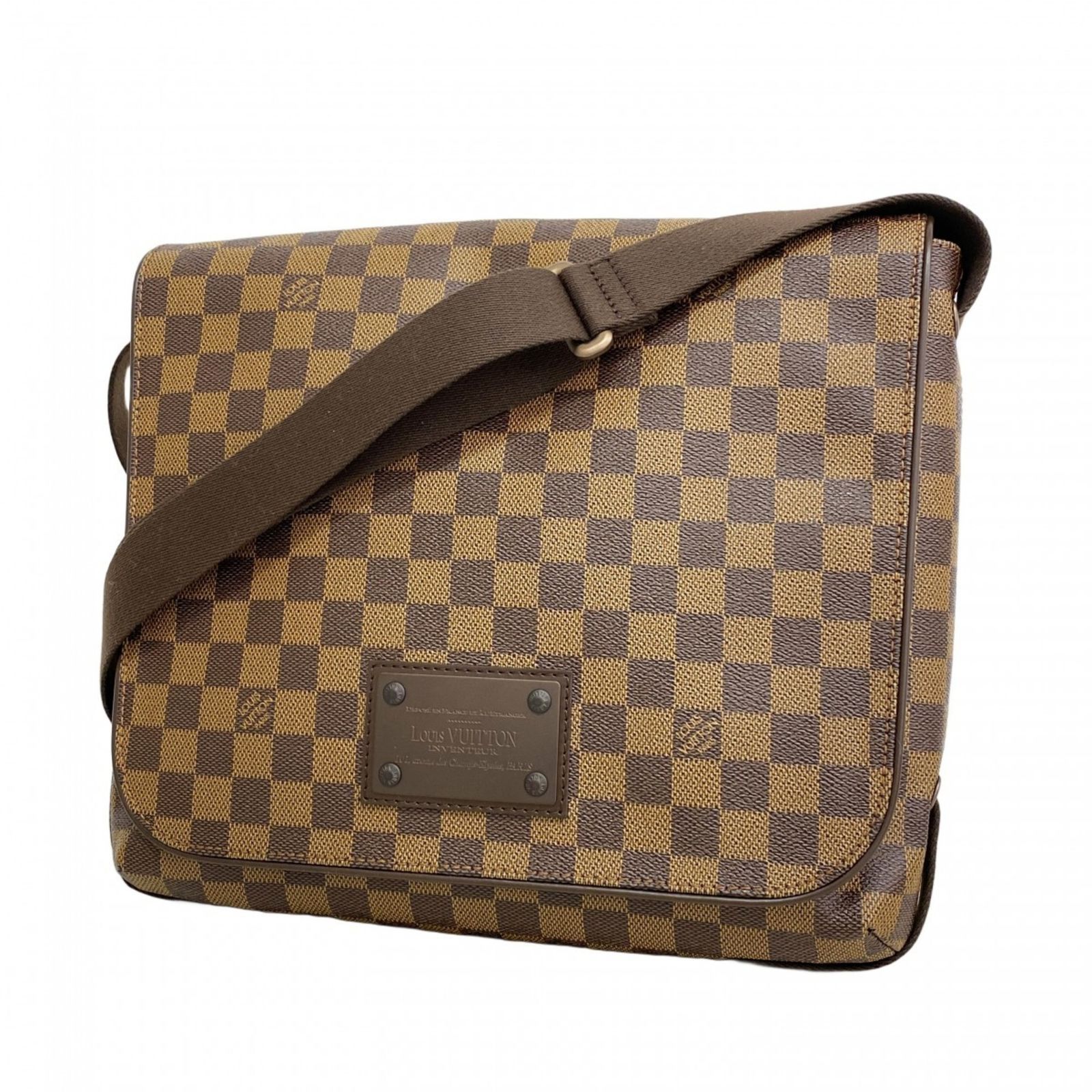 ルイヴィトン ダミエエベヌ ブルックリンMM ショルダーバッグ N51211 ルイ・ヴィトン(Louis Vuitton) ルイ・ヴィトン ショルダーバッグ