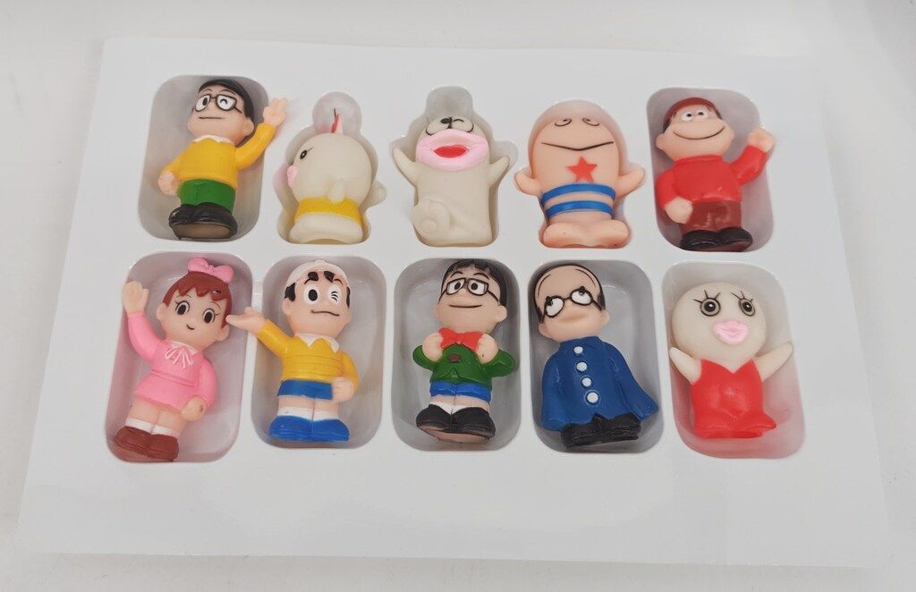 バンダイ 指人形 オバケのQ太郎 わいわい大集合 前期箱 - メルカリ