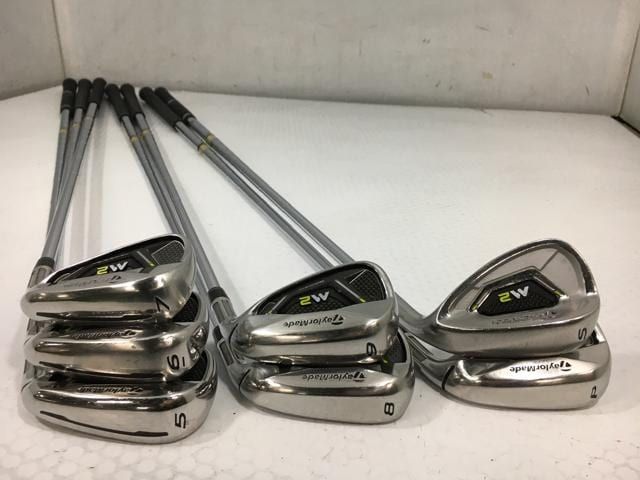 返品OK 【中古ゴルフクラブ】(7本セット)テーラーメイド M2 アイアン