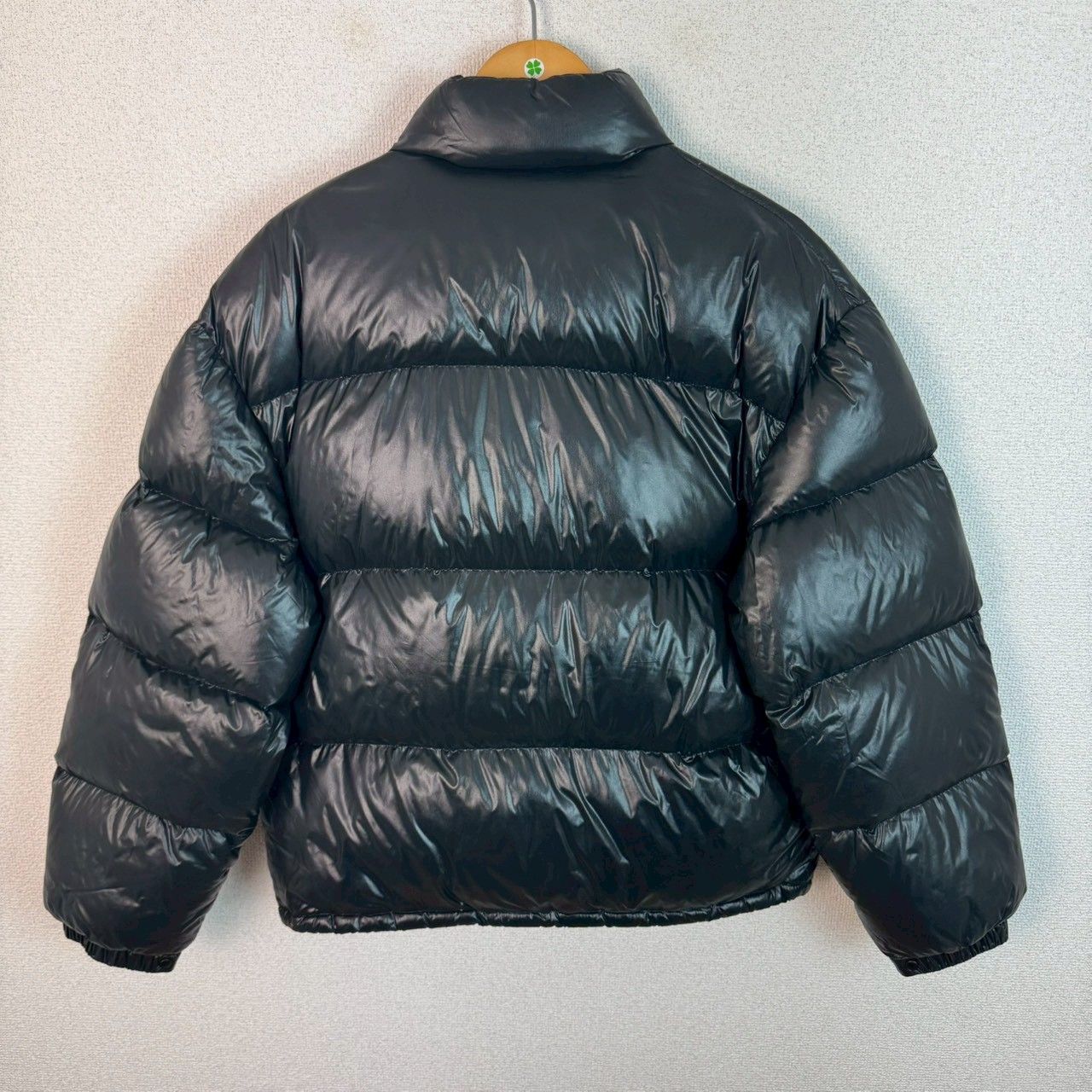 美品 OLD MONCLER モンクレール ダウンジャケット 無地 ブラック 1 