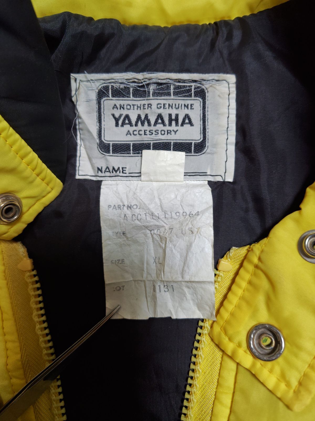 訳あり）80s CANADA製 YAMAHA ヤマハ 中綿ナイロンジャケット - メルカリ