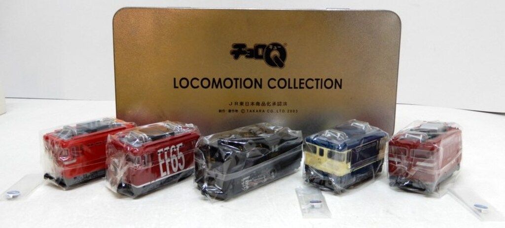 タカラ チョロQ/缶ケース D51入り 5両セット LOCOMOTION COLLECTION/JR