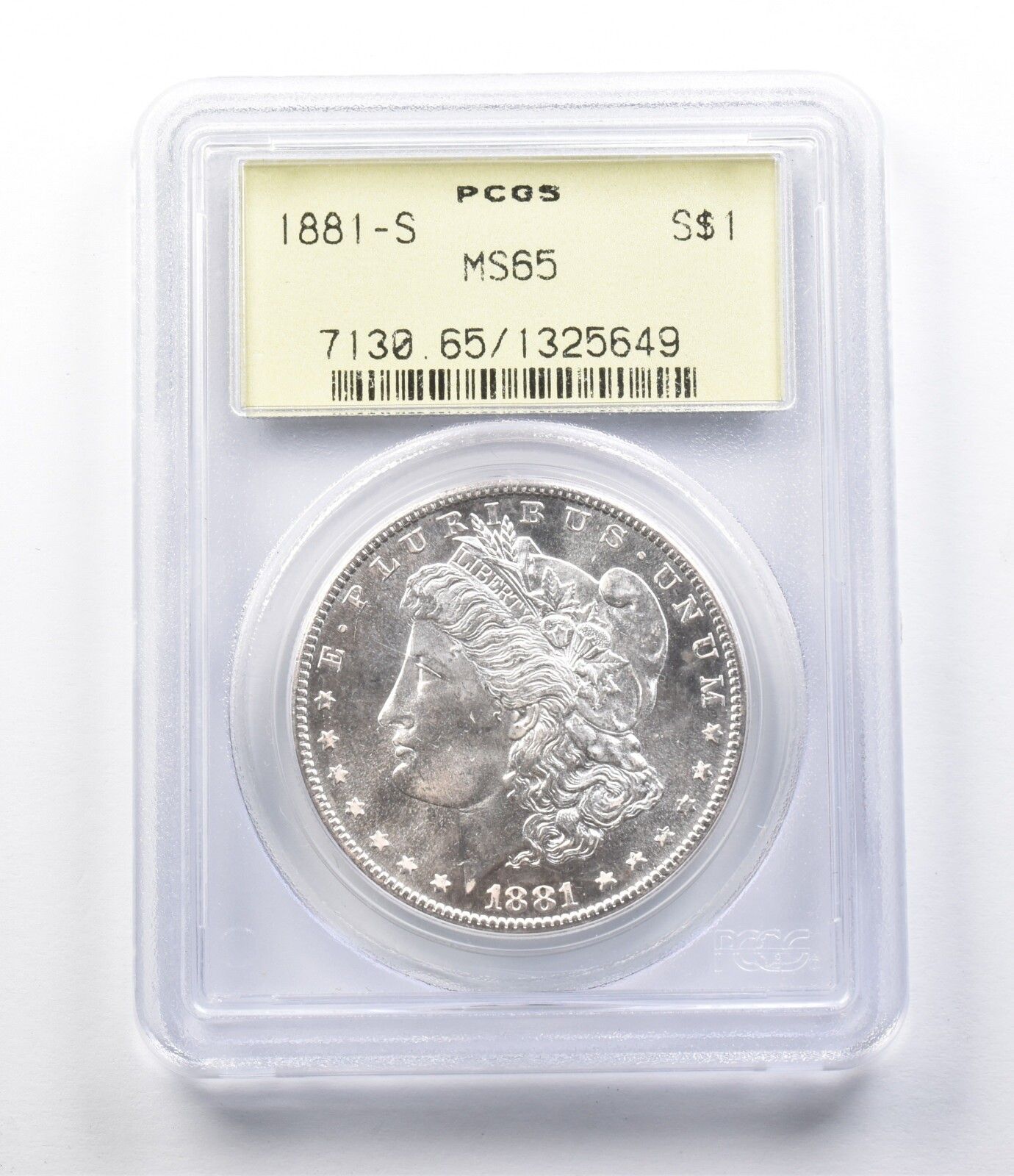 MS65 1881-S モルガン銀貨 PCGS OGH *5626 - メルカリ