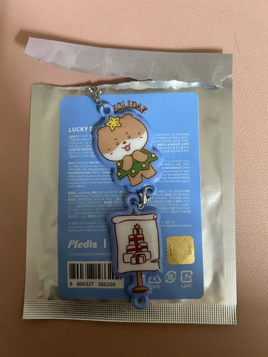 SEVENTEEN ラッキードロー ラキドロ ホリデー キーホルダー (ディノ