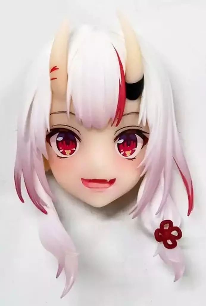 【特典付】ホロライブ 百鬼あやめ 1/7 フィギュア コトブキヤ にぱぁ顔パーツ ホロライブ 百鬼あやめ コトブキヤショップ限定特典『にぱぁ顔パーツ