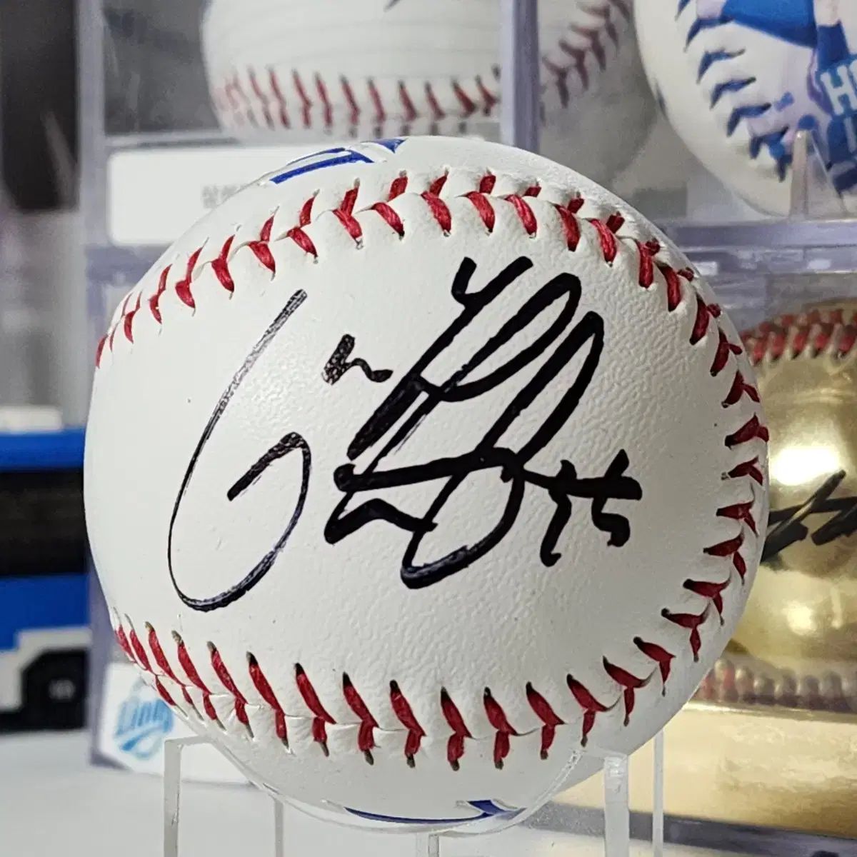 サムスン・ライオンズ 배찬승 ロゴボール サインボール サイン入り