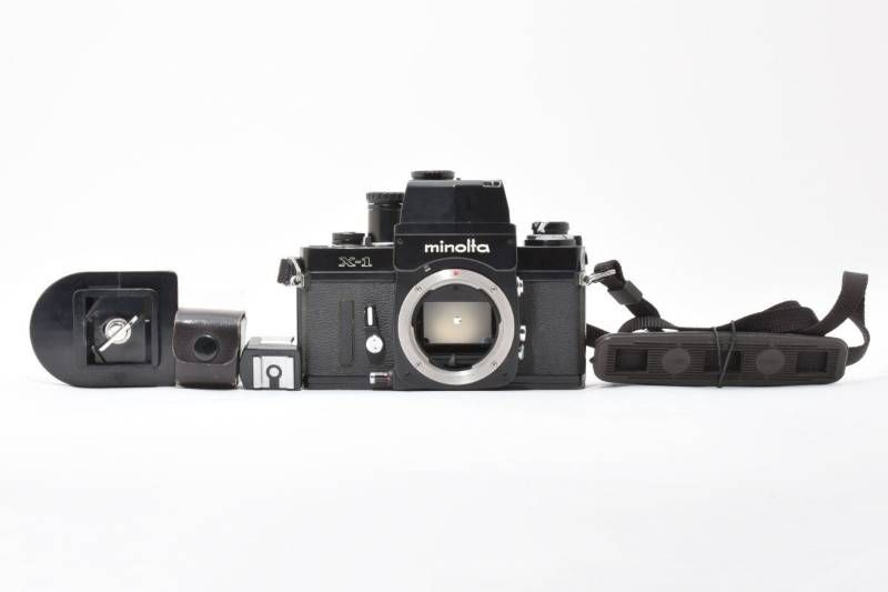実用品】Minolta ミノルタ X-1 ボディ AEファインダー付き フィルム