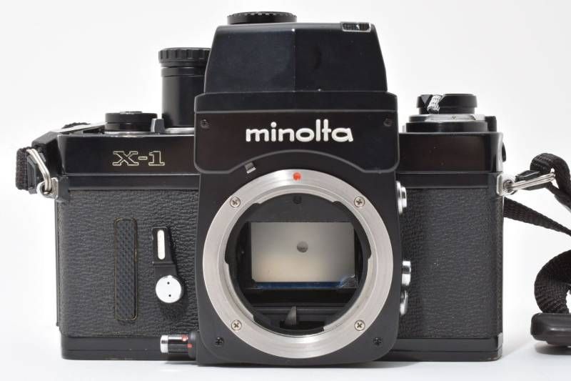  実用品 Minolta ミノルタ X 1 ボディ AEファインダー付き フィルム一眼カメラ 3972 13 一眼レフカメラ(フィルム) フィルムカメラ