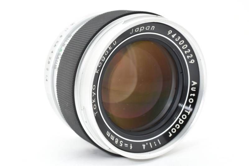 Auto-Topcor58mm f1.4復刻版（M42）コシナ Auto-Topcor58mm f1.4復刻版（M42）コシナ Auto-Topcor58mm f1.4復刻版