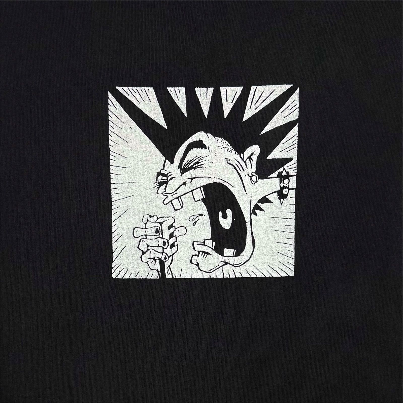古着 90s RANCID ランシド GIVE EM THE BOOT Tシャツ ブラック L GIANT
