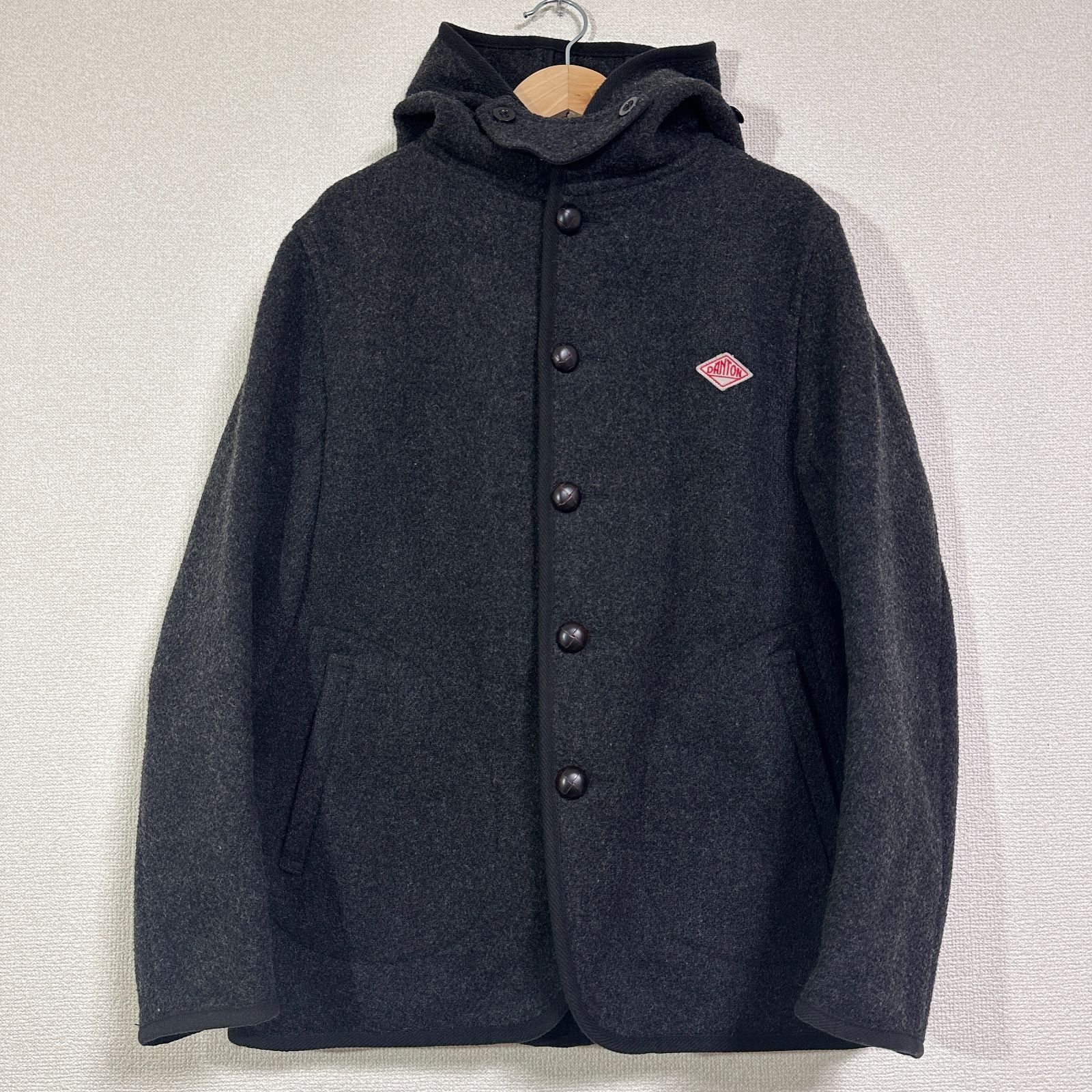 【極美品】ダントン　ジャケット　コート　ウール　モッサ　チャコールグレー 楽天市場】ダントン ウールモッサ チャコールの通販