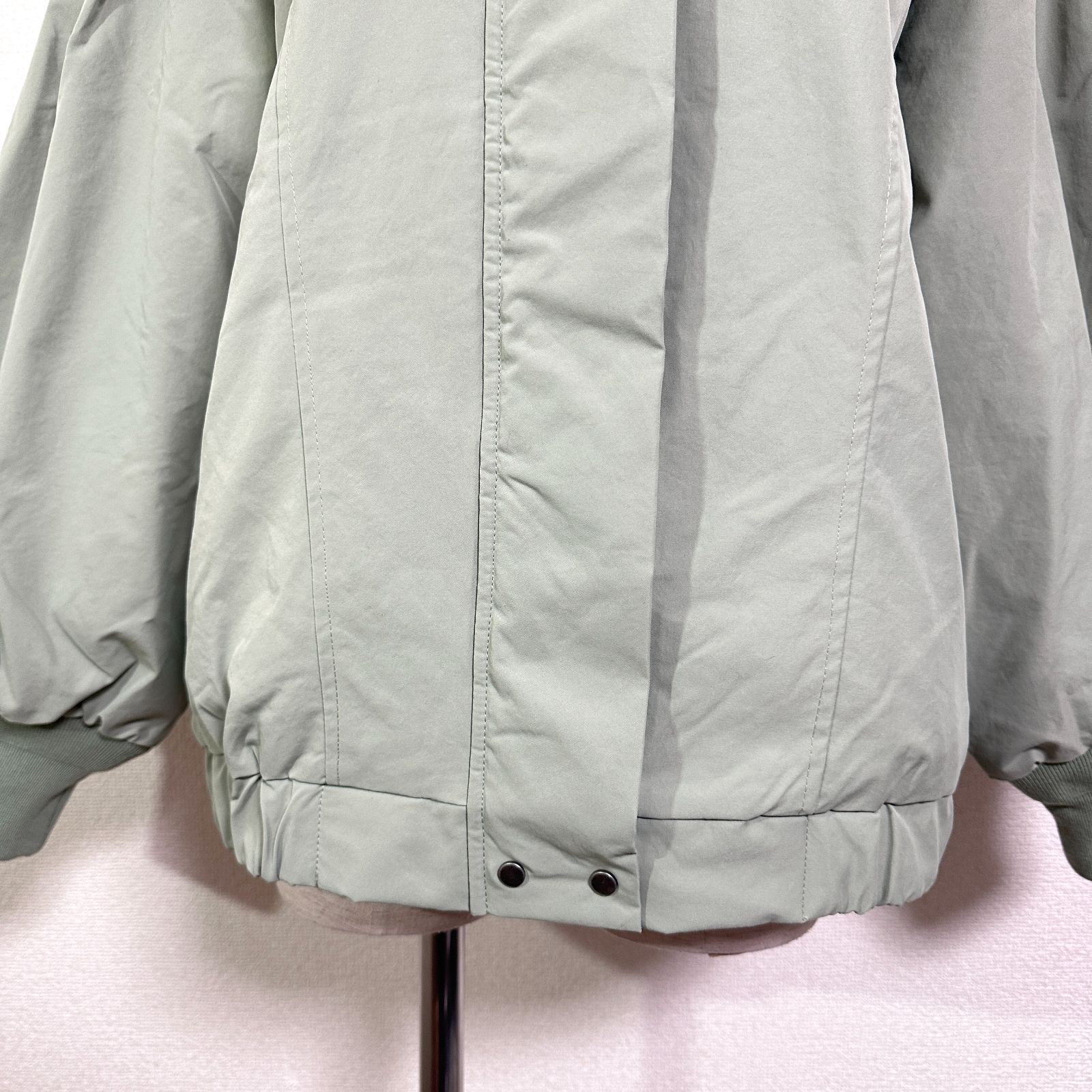 美品 un dix cors 23AW ハイネックスタンドブルゾン オーバーサイズ 袖 