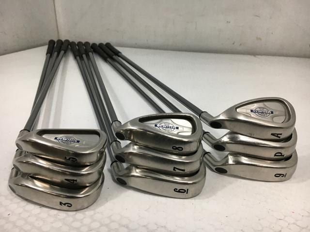 返品OK 【中古ゴルフクラブ】(9本セット)キャロウェイ スチールヘッドX